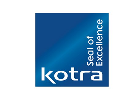 Знак качества KOTRA за превосходное качество продукции, высокие технологии и надежность бренда 